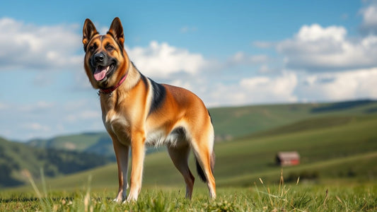 Maremmen-Abruzzen-Schäferhund auf einer Wiese